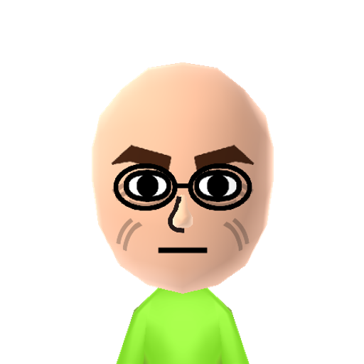 grandad Mii character: These are extracted and derived from the Mii Central Miis from the 3DS Miitopia.