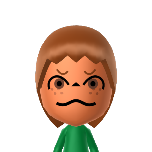 Azarue Mii character preview