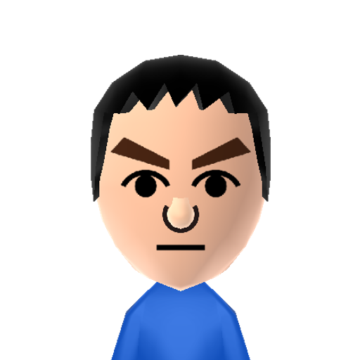 REGGIE Mii character preview