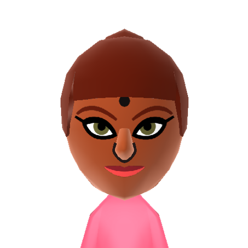 Nabooru Mii character: One of the Six Sages from "The Legend of Zelda: Ocarina of Time".