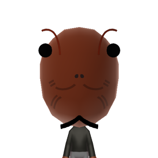 Ant Mii character: An insect that can ruin a picnic.