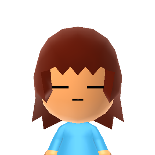 frisk Mii character preview