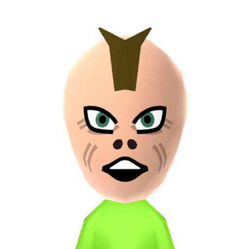 Oro Mii character: A green dinosaur from the unsuccessful game "Dinosaur Adventure". When he said "yee" in the Italian version, it became popular thanks to the Internet.