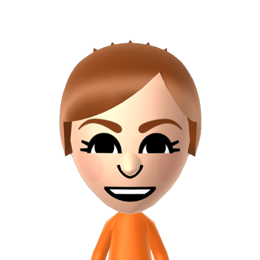 August Mii character: A Mii from Wii Sports Resort: Meme Squad, a mod for Wii Sports Resort
