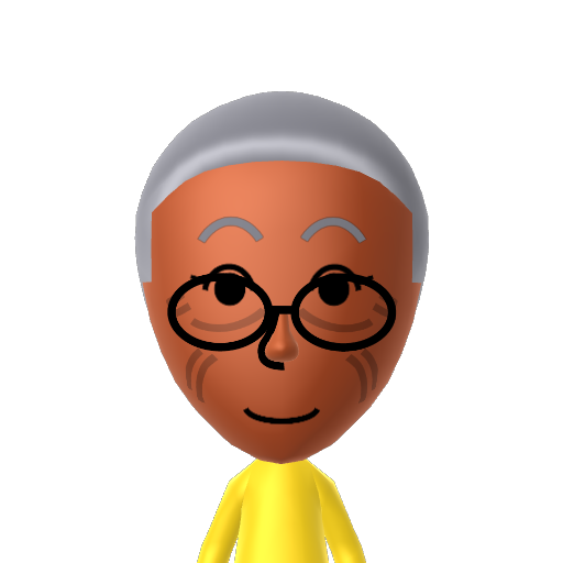 ババ Mii character: A Mii from Jinsei Game Wii