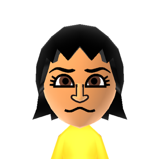 Kikuko Mii character: A Mii from Preston's Custom Mii Modpack (WS)