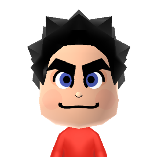 Goemon Mii character: The main character of the Ganbare Goemon/Mystical Ninja franchise, who combats evil in a fictional portrayal of Japan.