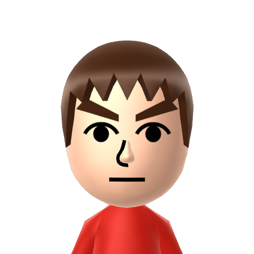 ? Mii character: A Mii uploaded to Check Mii Out Channel (WiiLInk)