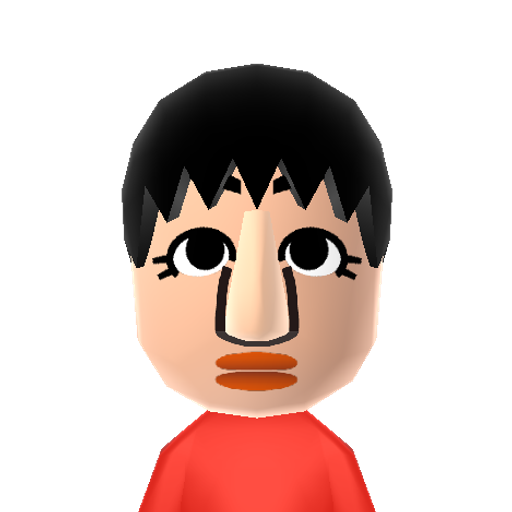 タレント9 Mii character: A Mii from the Tomodachi Collection New Life Original Mii Masterpiece.