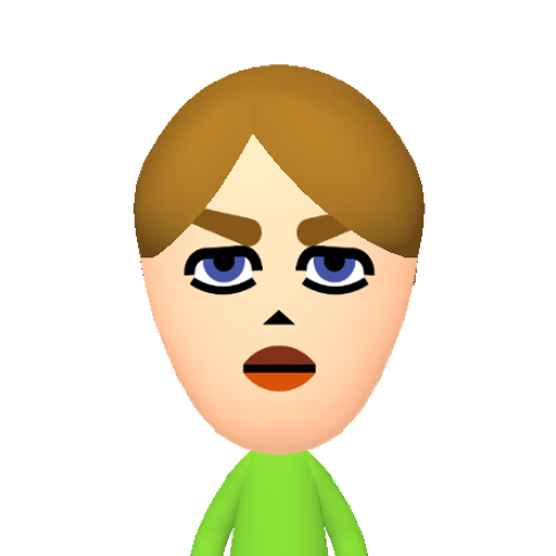 no name Mii character: This Mii is from the Switch SDK as a SampleDB Mii.