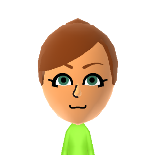 Avery Mii character preview