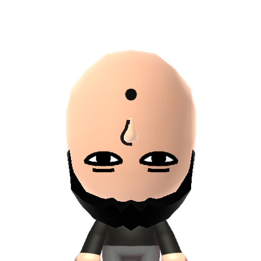 馬┏(^q^┓)┓鹿 Mii character preview