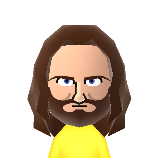 Macho Man Mii character: Pro wrestler for the WWF from the mid 80s to the early 90s, before switching to WCW.