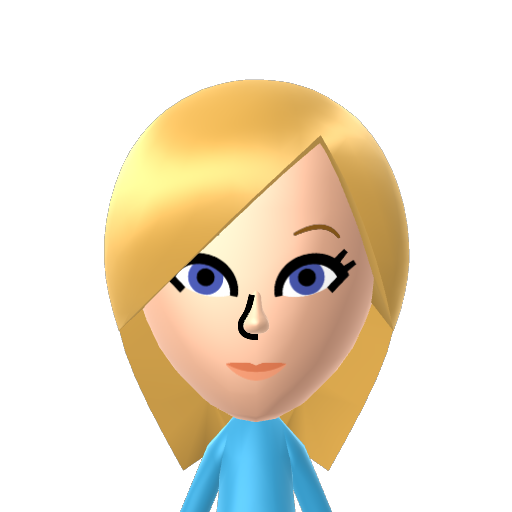 Rosalina Mii character: These are extracted and derived from the Mii Central Miis from the 3DS Miitopia.