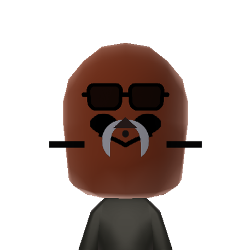 R12 Mii character: The robot from the game on Xbox (360), 3DS, DS and PS3, 'Robots Unclipped And Blow Up!'