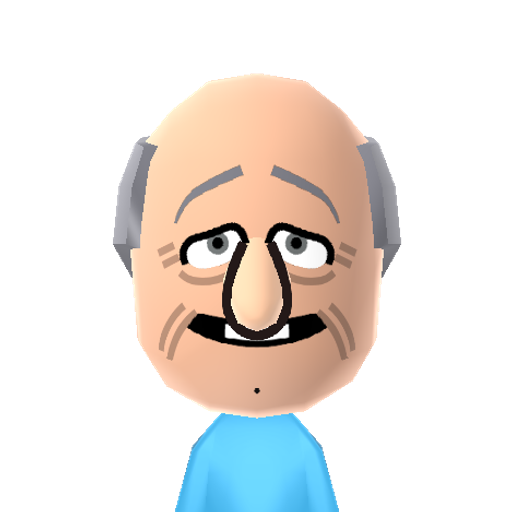 Herbert Mii character: The disturbed old man from "Family Guy", created and voiced by Mike Henry.