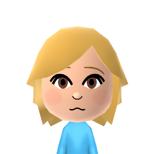 Honey Mii character: (Source: https://www.reddit.com/r/tomodachilife/comments/1jun11d/)