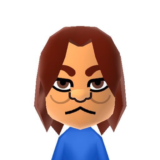 Abram Mii character: A Mii from Preston's Custom Mii Modpack (WS)