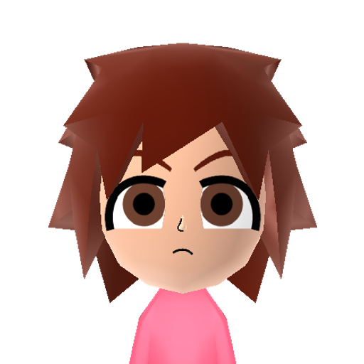 VY2 Mii character: Codenamed "YUMA", he is a male Vocaloid first released on the voice synthesizer VOCALOID 2. Although he lacks an official design, VY2 is commonly depicted by fans to have pink hair and a beanie, along with a love for swords.
