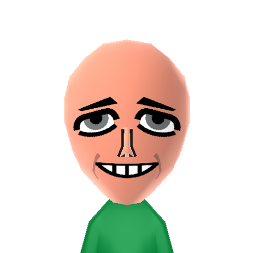 Specimen 6 Mii character: From the Windows game "Spooky's House of Jump Scares". A puppet-like man who affects those who are blind.