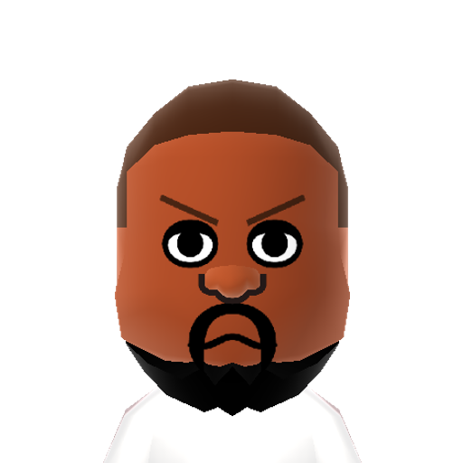 Big Mike Mii character: The former manager of the Buy More from the TV series "Chuck". Played by Mark Christopher Lawrence.