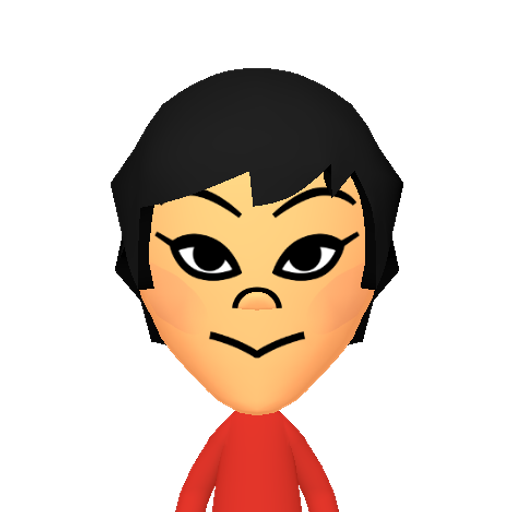 no name Mii character: This Mii is from the Switch SDK as a SampleDB Mii.