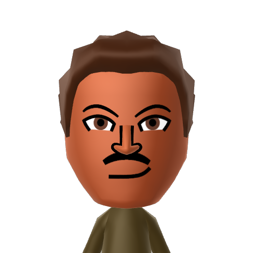 Williams Mii character: Billy Dee Williams plays Lando Calrissian in George Lucas' Star Wars.