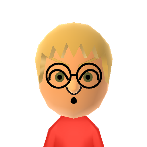 jury Mii character: NNID: Jurka1968