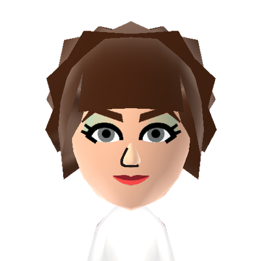 Diantha Mii character preview