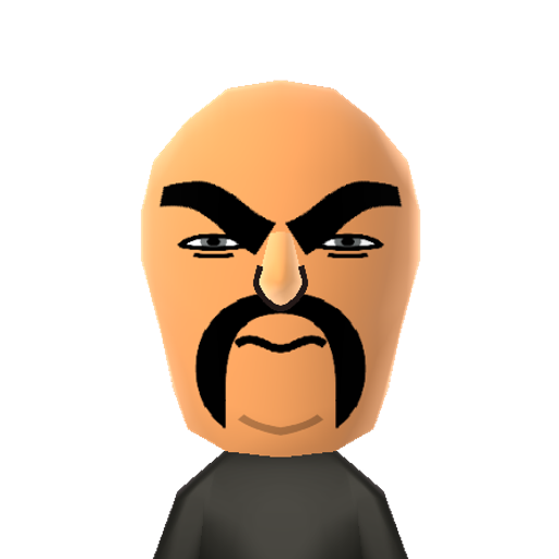 Edajima H. Mii character: The principal from Sakigake!! Otokojuku. While a genius, he enforces anachronistic methods and speaks speaking mostly with his one-liner: "I am the principal of Otokjuku, Edajima Heihachi!!!"