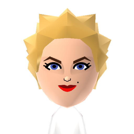 Marilyn Mii character: Legendary Hollywood star. Her famous films include "Gentlemen Prefer Blondes", "Some Like It Hot" and "The Seven Year Itch".