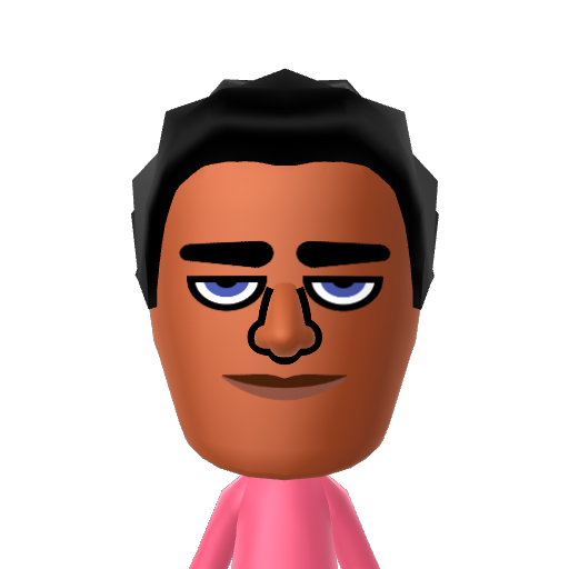Caleb Mii character preview