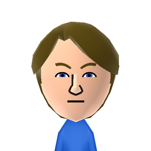 Toby.C Mii character: From the TV show "Pretty Little Liars". Played by Keegan Allen.