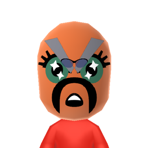 Strong Bad Mii character preview