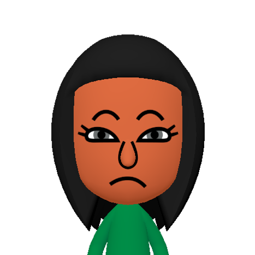 no name Mii character: This Mii is from the Switch SDK as a SampleDB Mii.