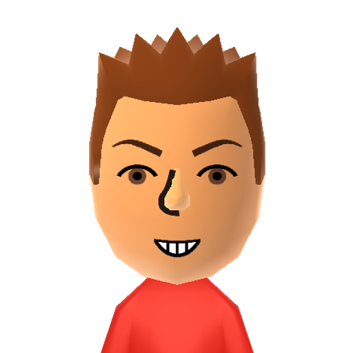 Josue Mii character: NNID: SUPERCOolBoy8654