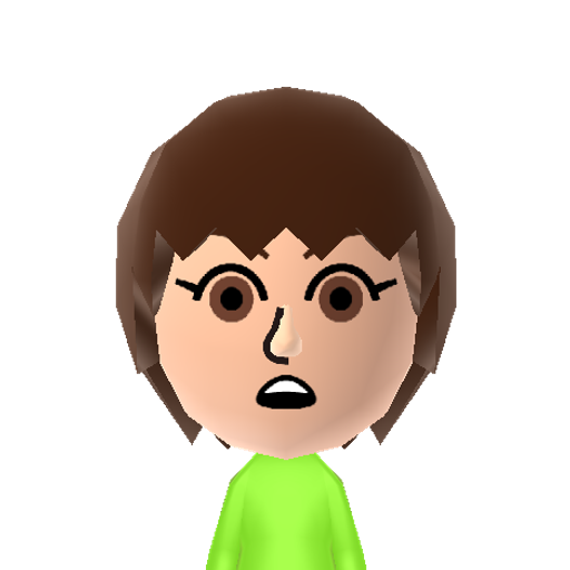Moose Mii character preview