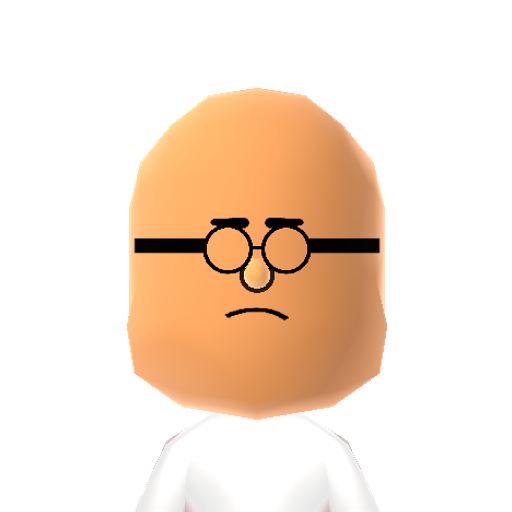 Blendin Mii character: Time traveler from Disney's "Gravity Falls".