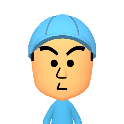 榛榕酵碟碴碱碳辕辖雌 Mii character: This Mii is from the Switch SDK as a SampleDB Mii.