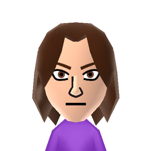 Vega Mii character: A fighter from "Street Fighter" that has a long sharp claw and wears a mask.