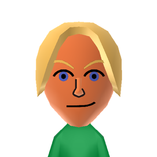Valmont Mii character: This is a Mii uploaded for the 3DS version and distributed by Mii Central for both the 3DS and Switch versions of Miitopia.