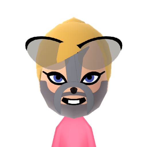 Berri Mii character: Conker's girlfriend from "Conker's Bad Fur Day".