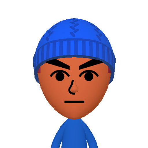 no name Mii character: This Mii is from the Switch SDK as a SampleDB Mii.