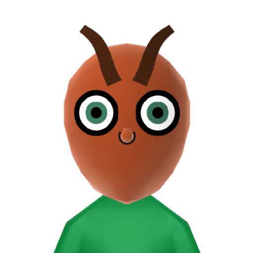 caterpilla Mii character: From "The Very Hungry Caterpillar" children's picture book.