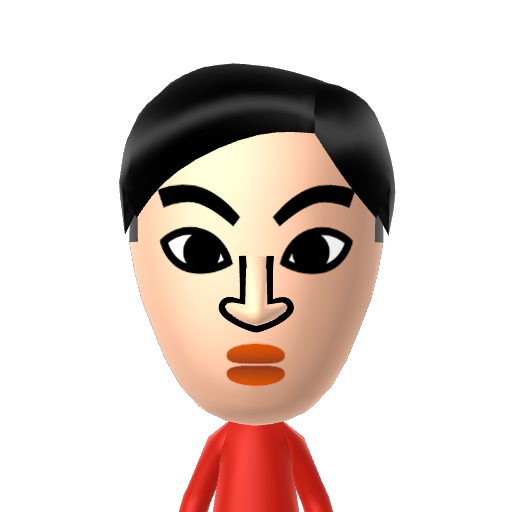 さかな Mii character: A Mii from Jinsei Game Wii