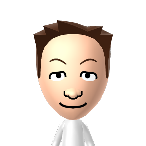 おっくー Mii character: A Mii from Jinsei Game Wii