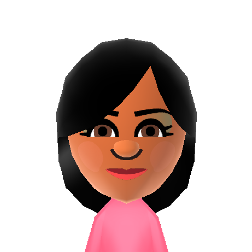 Vanessa Mii character preview