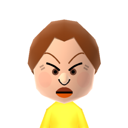 NINTENDO Mii character: a Default WaraWara Plaza Mii