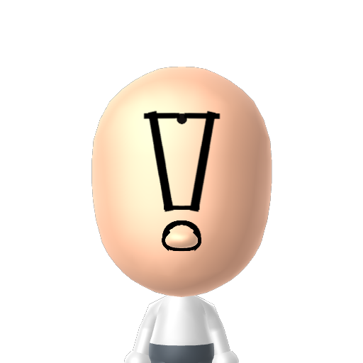 ! Mii character: A Mii uploaded to Check Mii Out Channel (WiiLInk)