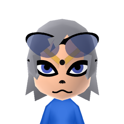 Krystal Mii character preview